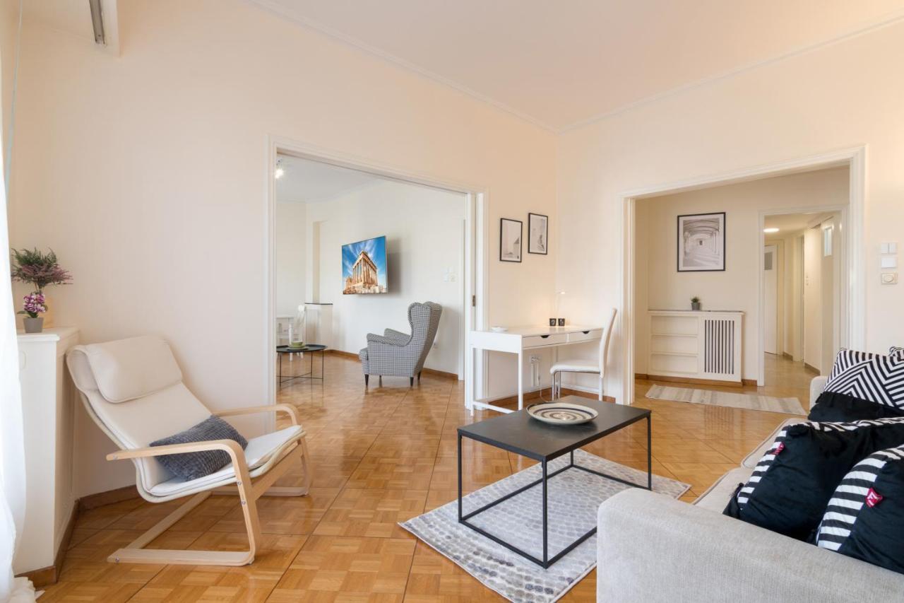 Phaedrus Living: City Center Flat Michalakopoulou アテネ エクステリア 写真